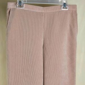 Alfred Dunner 14Petite Beige Pull On Corduroy Pants